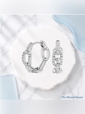 The Link Edit Earrings Silver | 925 Sterling Silver Earrings